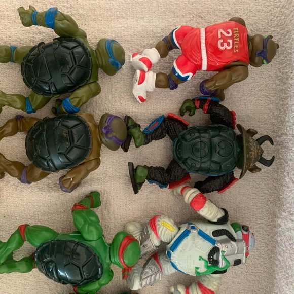 Vintage Teenage Mutant Ninja Turtles Action Figures - Picture 9 of 14